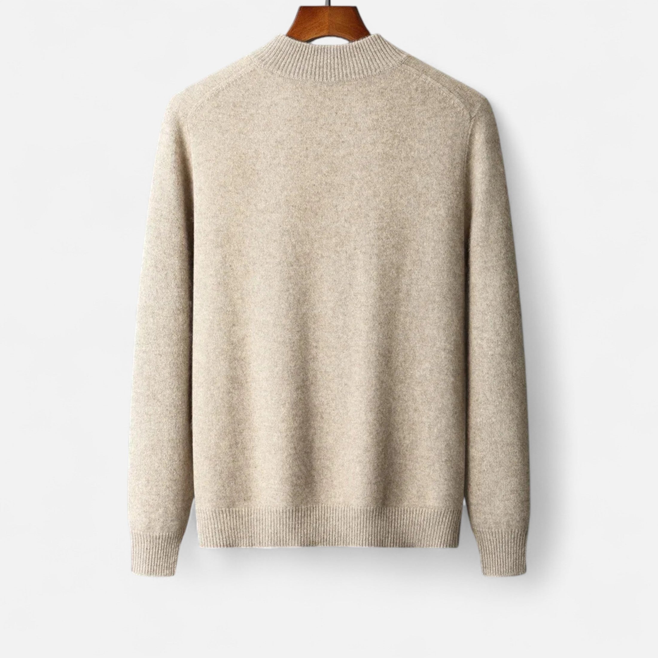 Fawnbury | Men’s Merino Wool Zip Sweater