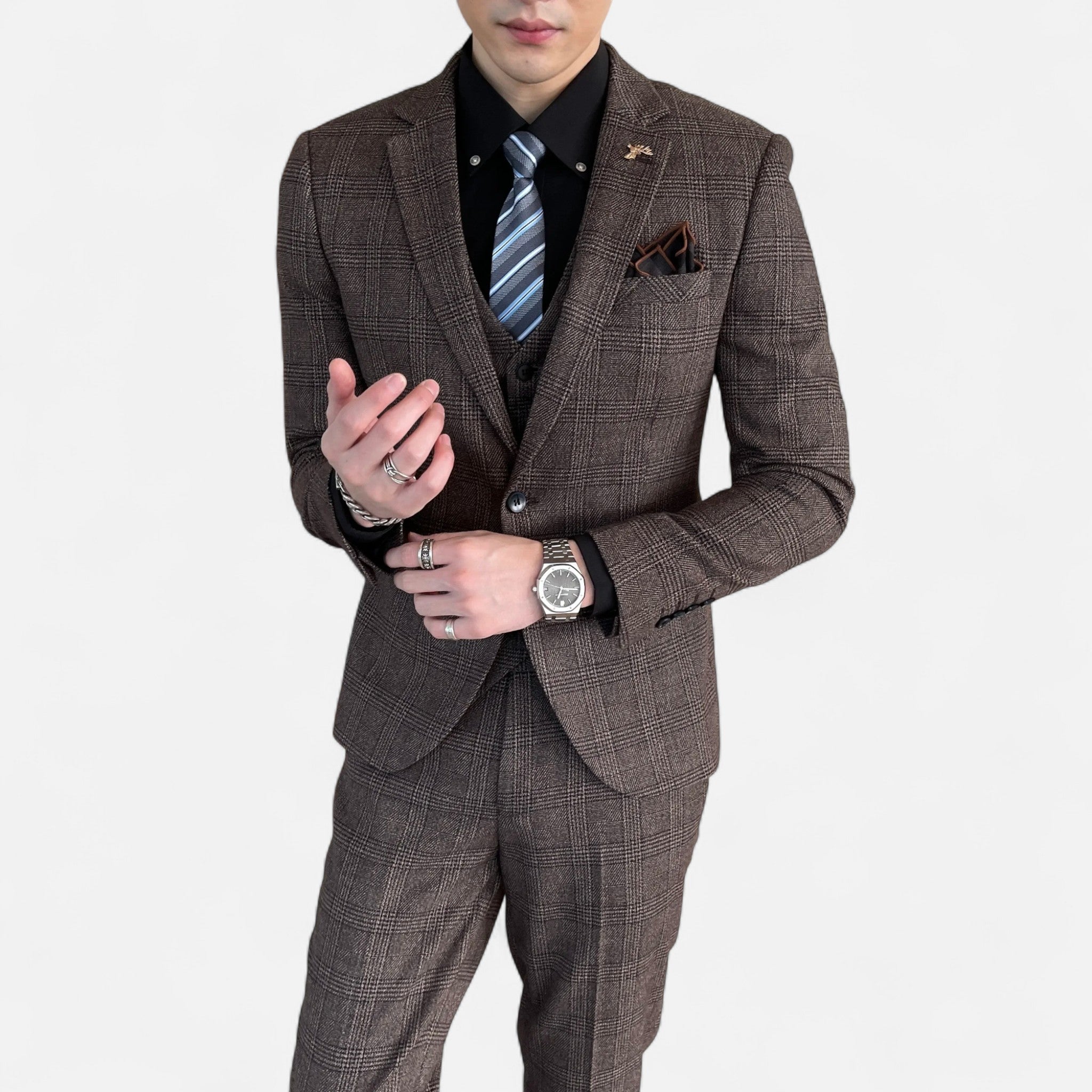 Fawnbury | Men’s English Style 3-Piece Tuxedo Suit