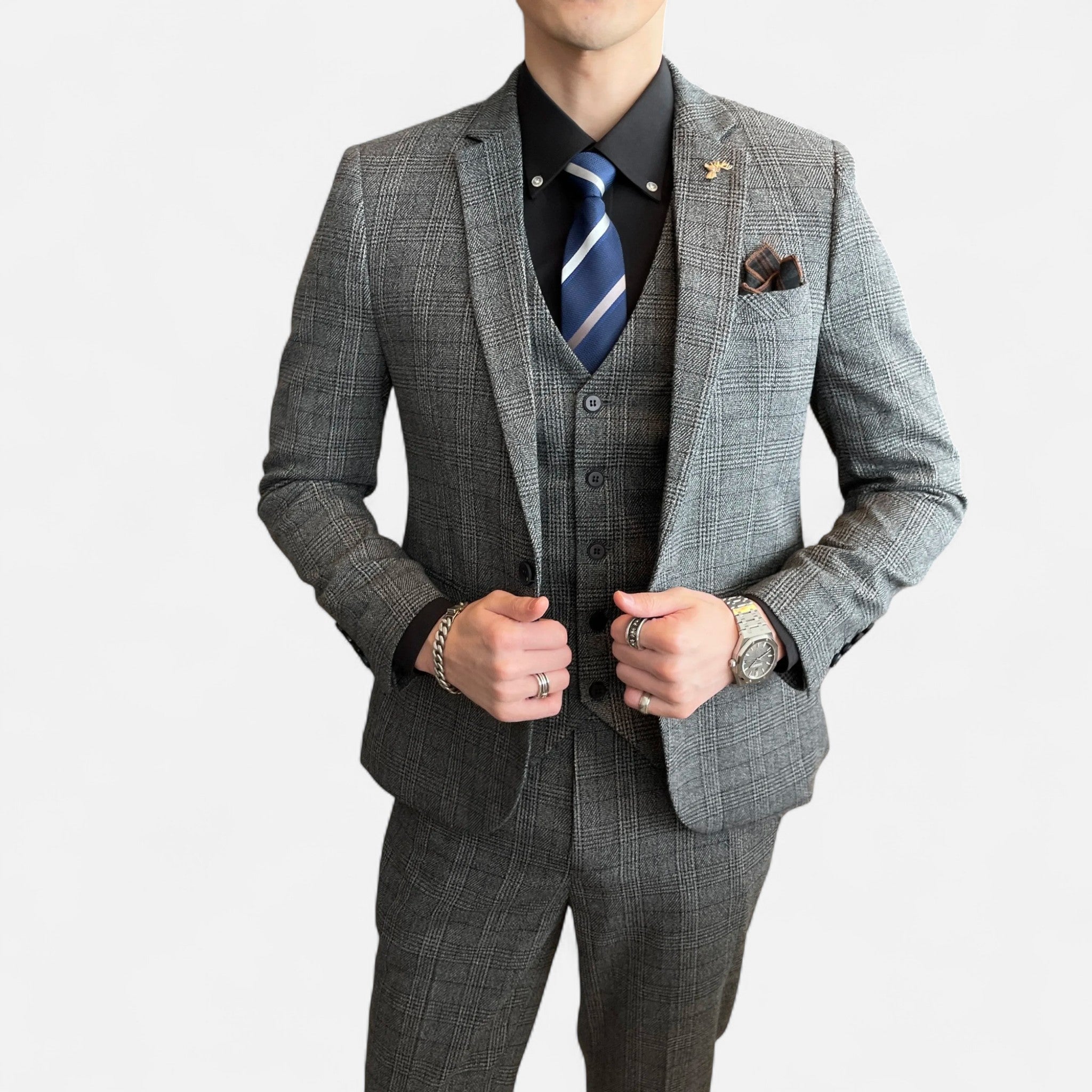 Fawnbury | Men’s English Style 3-Piece Tuxedo Suit