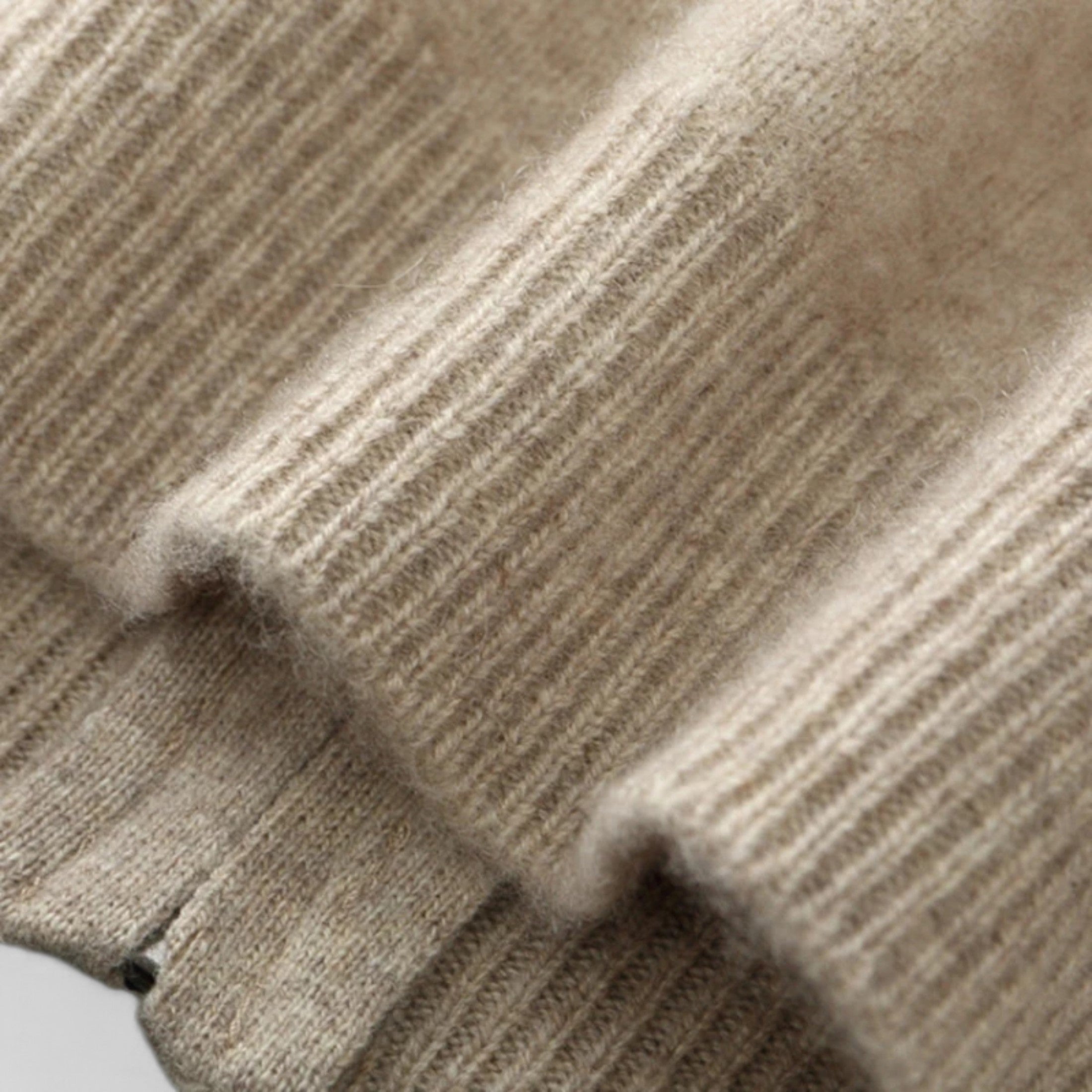 Fawnbury | Men’s Merino Wool Zip Sweater