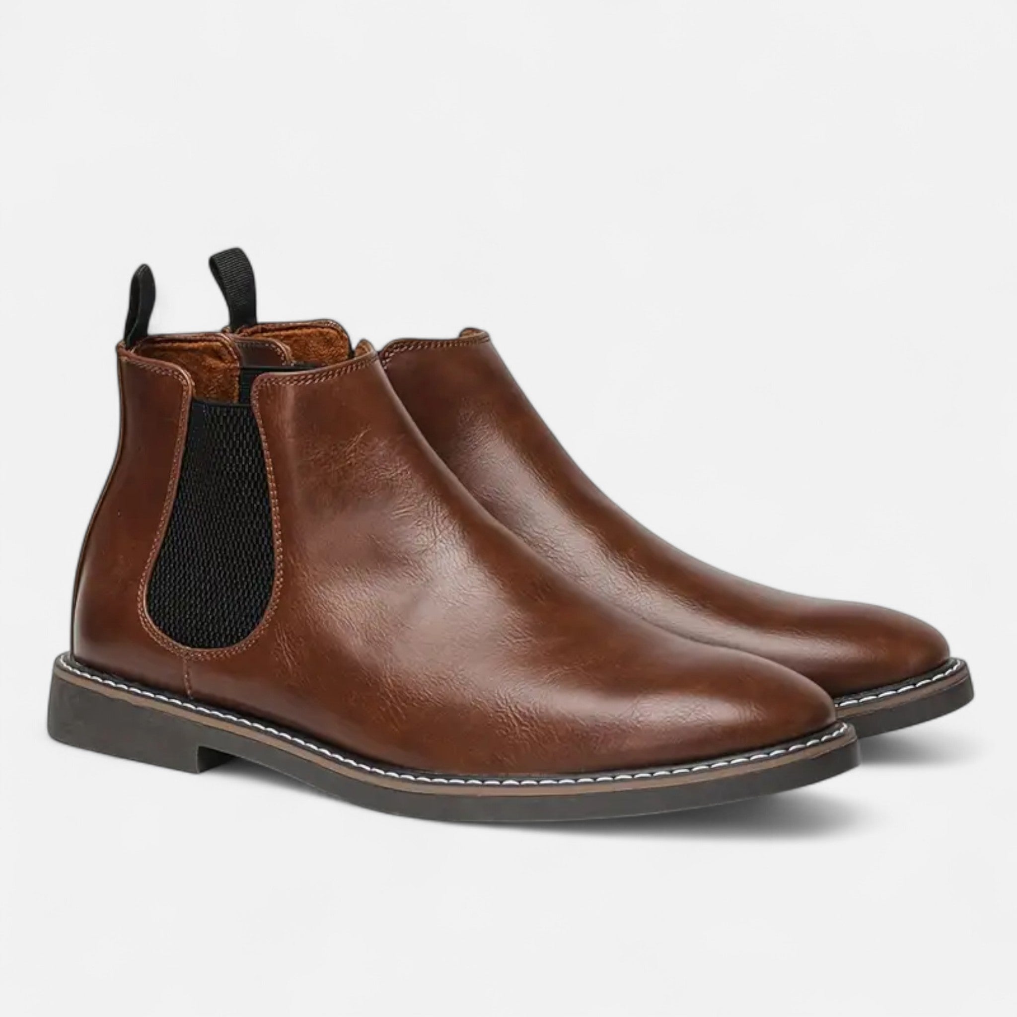 Fawnbury | Men’s Two-Tone Chelsea Boots with TPR Sole