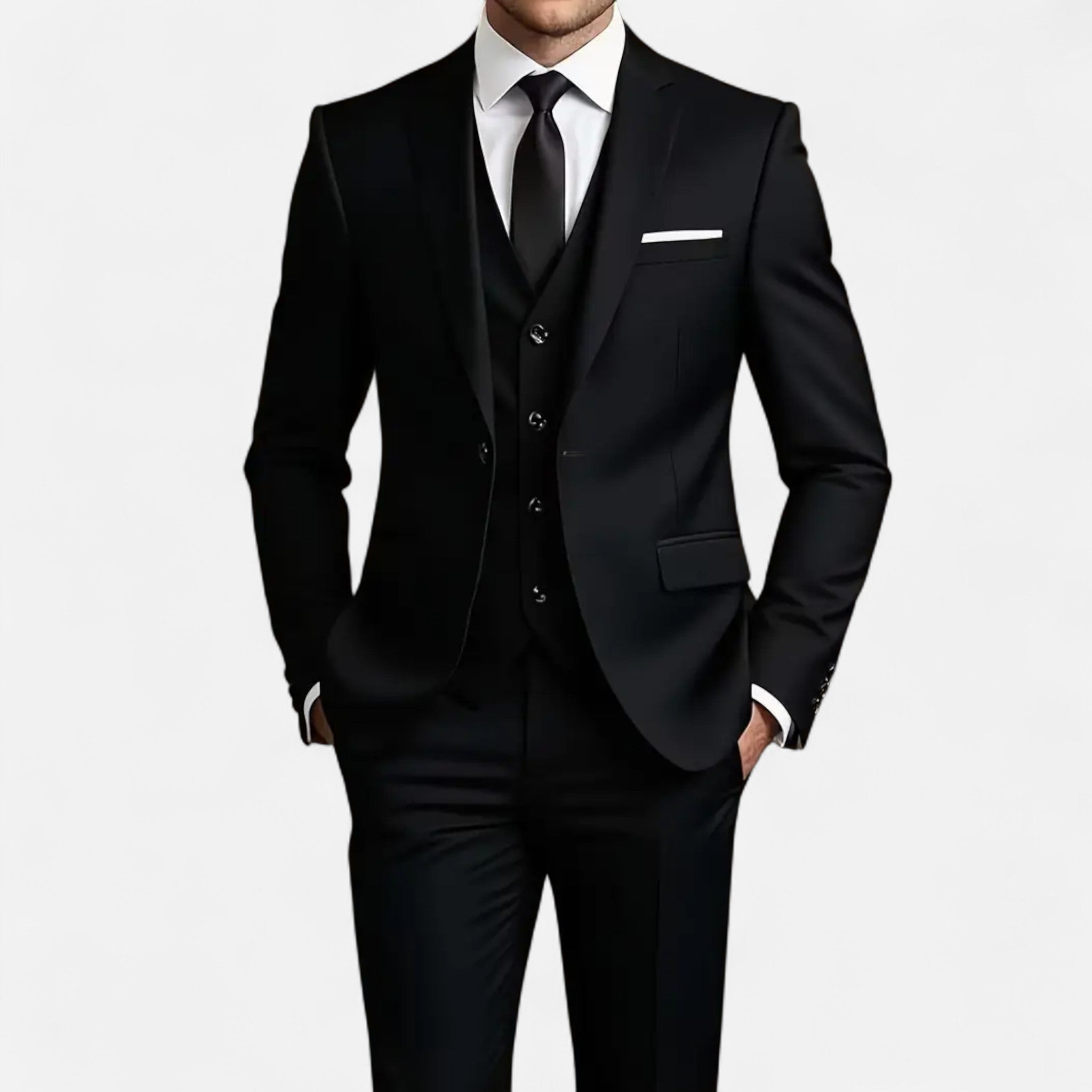Fawnbury | Men’s 3-Piece Slim Fit Tuxedo Suit