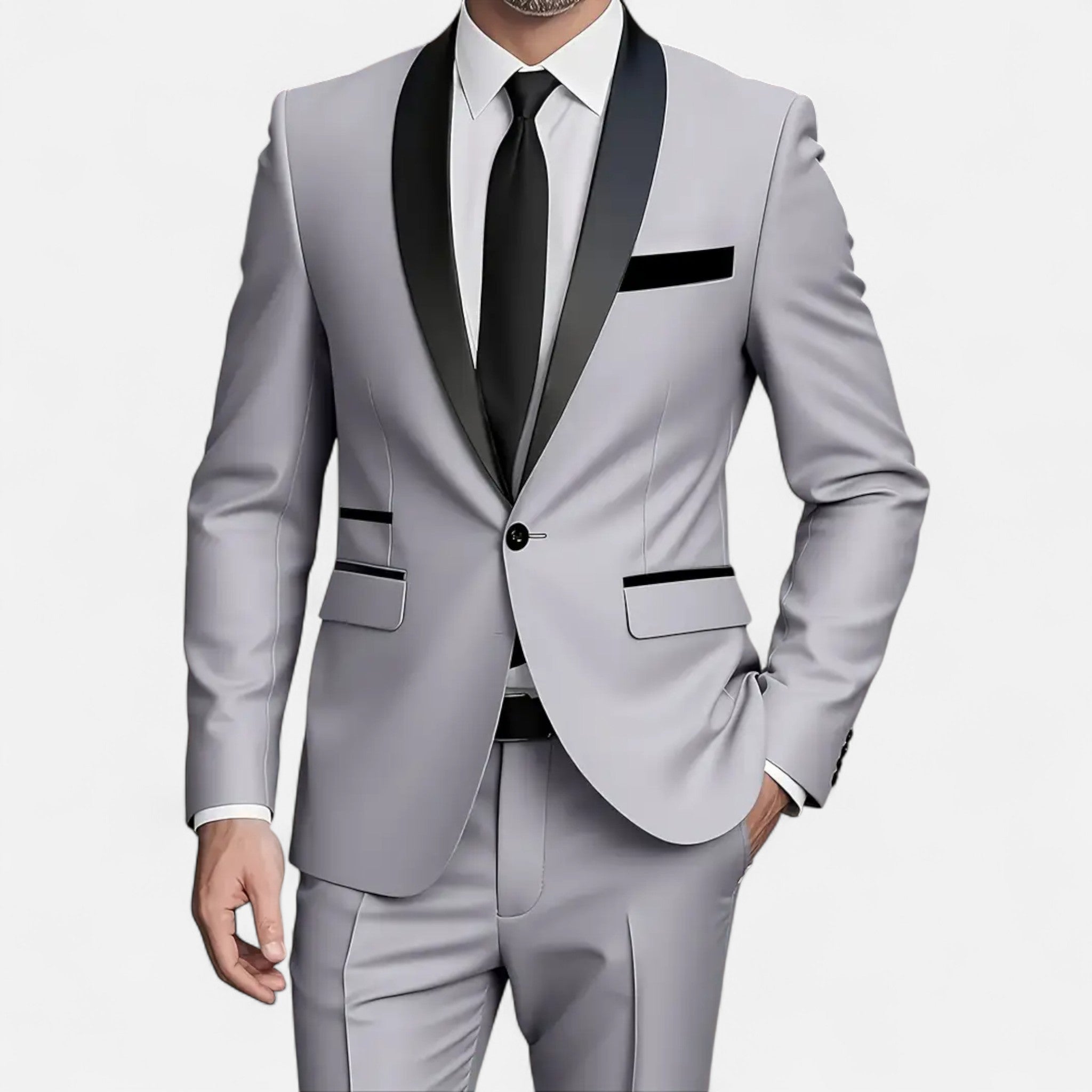 Fawnbury | Men’s Slim Fit 3-Piece Banquet Tuxedo Suit
