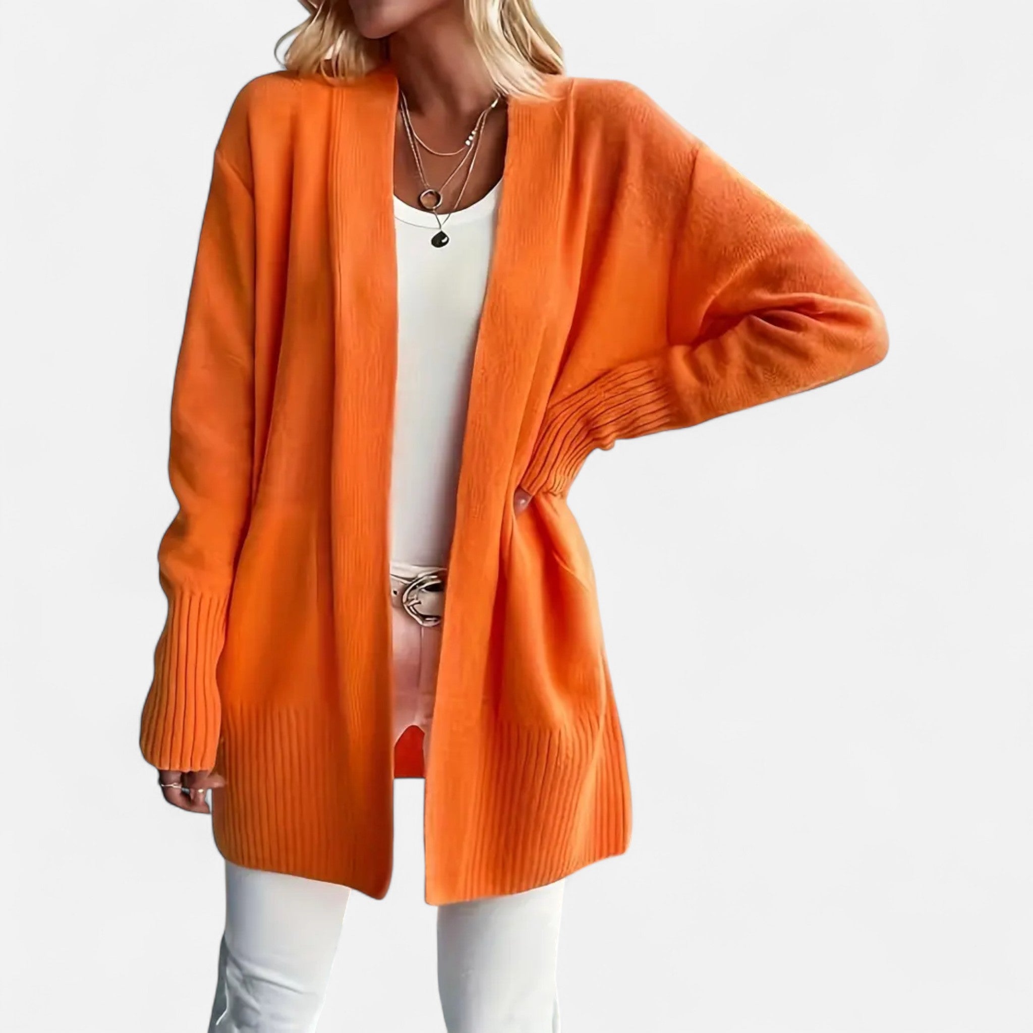Fawnbury | Women’s Loose Fit Knit V-Neck Cardigan
