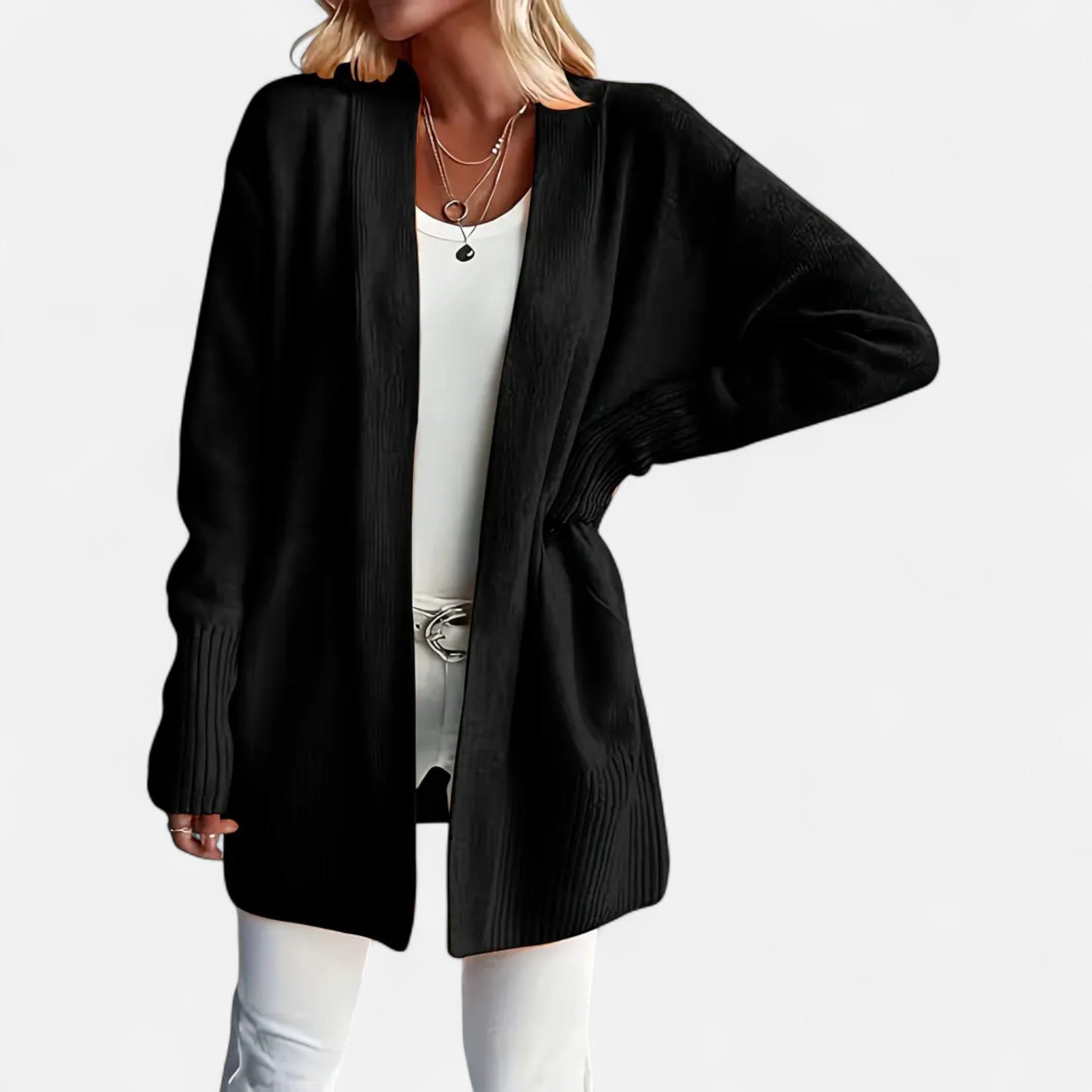 Fawnbury | Women’s Loose Fit Knit V-Neck Cardigan
