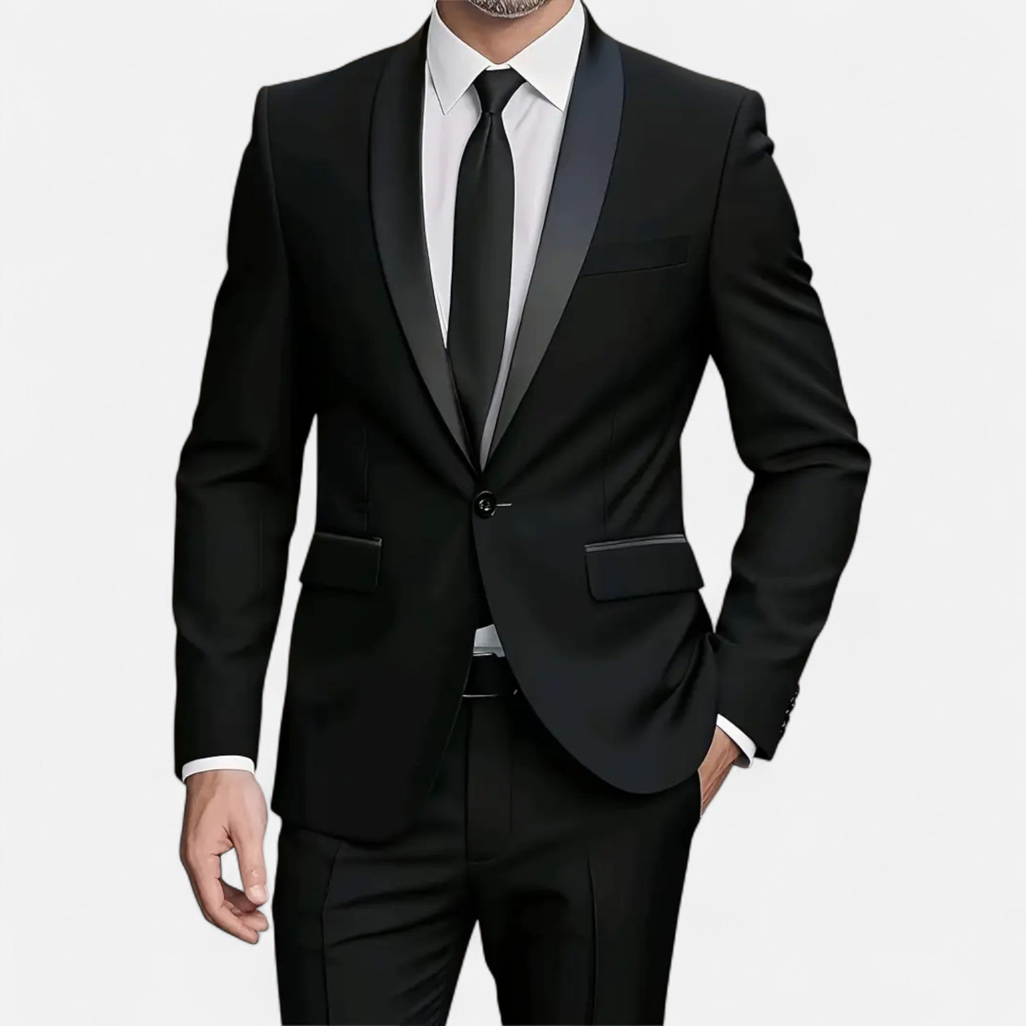 Fawnbury | Men’s Slim Fit 3-Piece Banquet Tuxedo Suit
