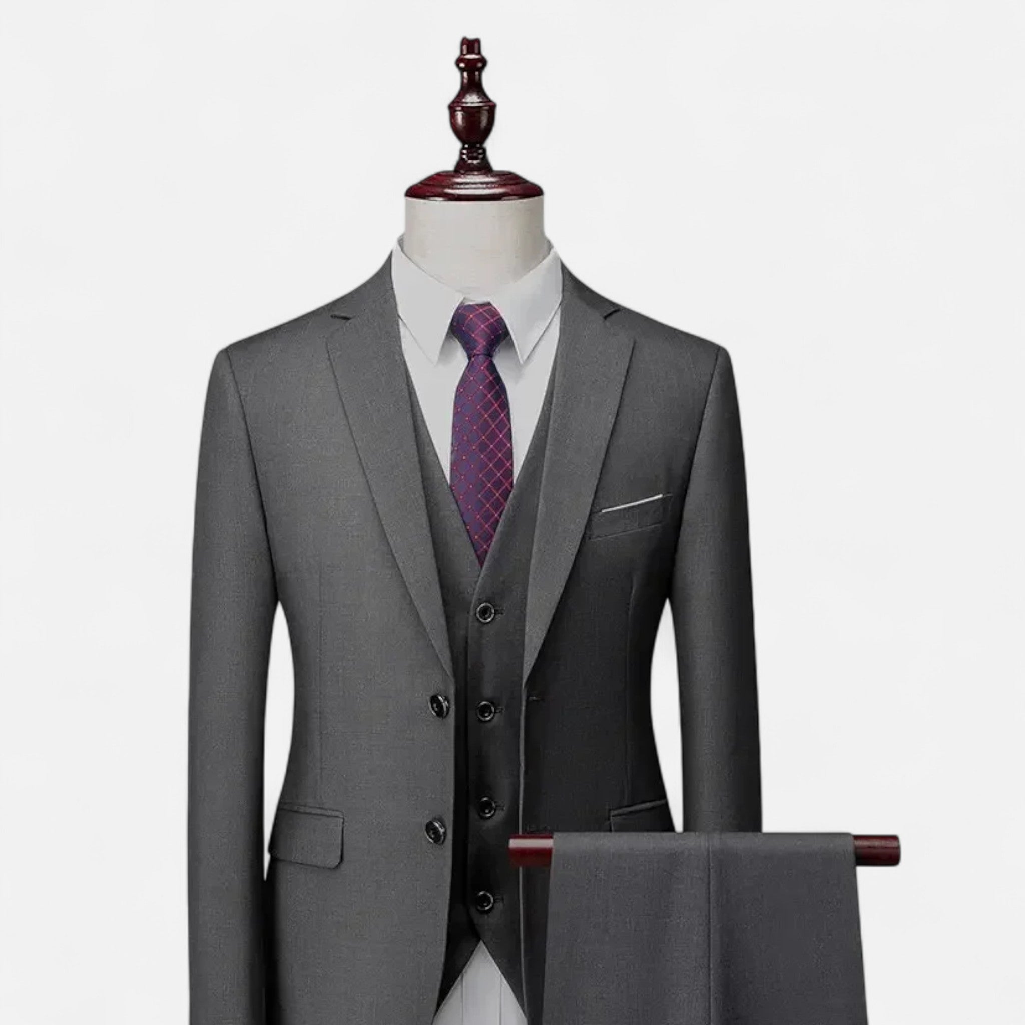 Fawnbury | Men’s Slim Fit Formal 3-Piece Blazer Suit