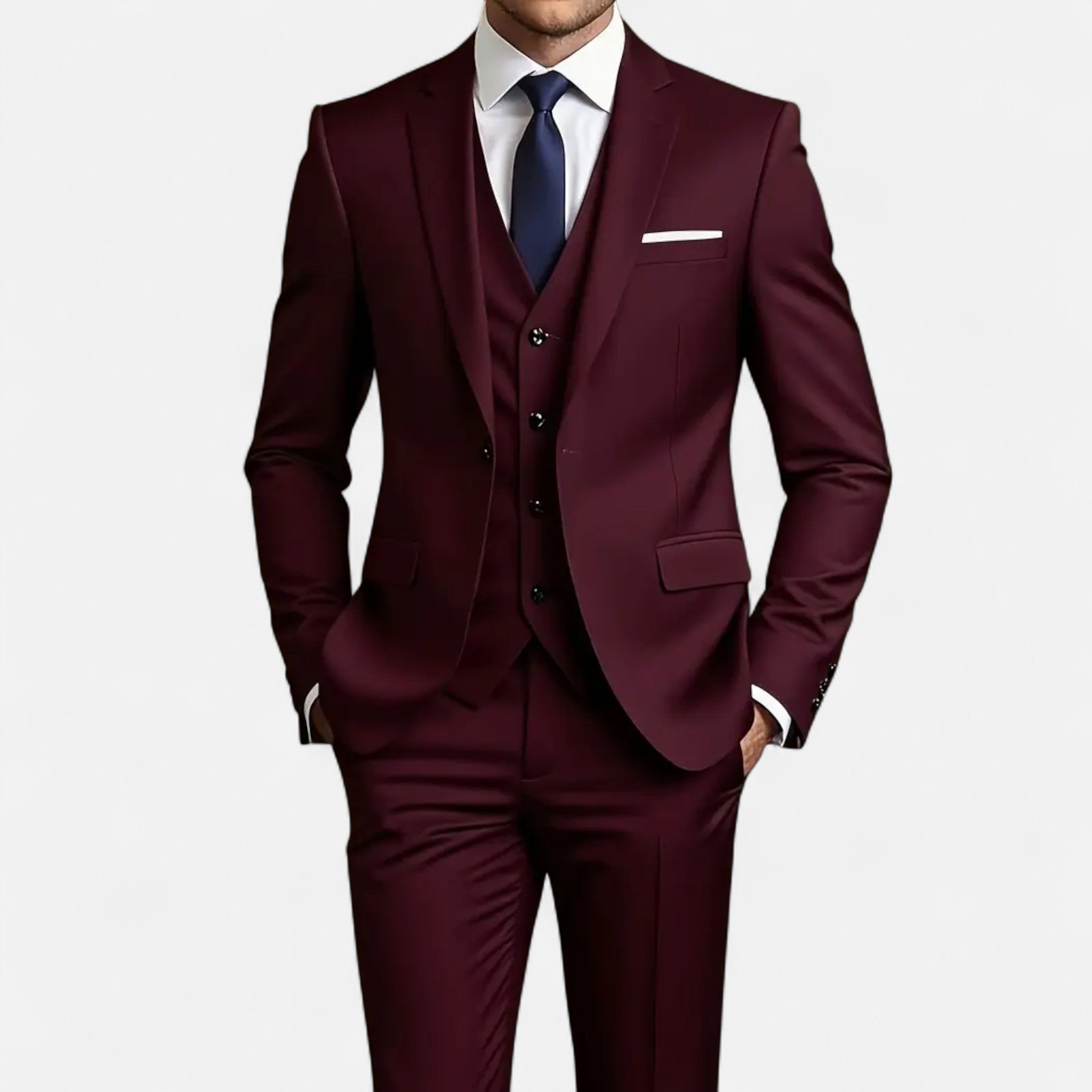 Fawnbury | Men’s 3-Piece Slim Fit Tuxedo Suit