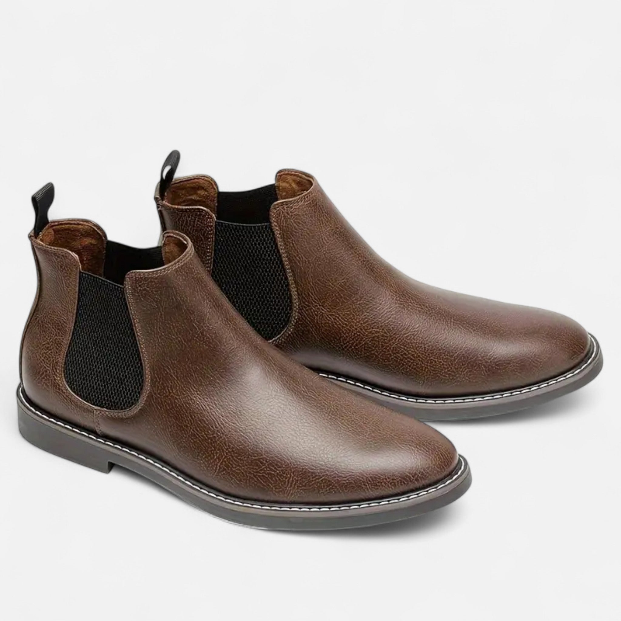Fawnbury | Men’s Two-Tone Chelsea Boots with TPR Sole