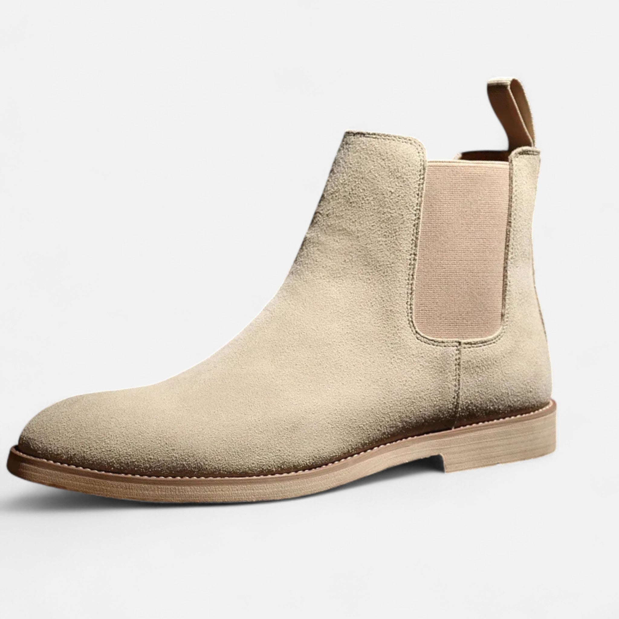 Fawnbury | Men’s Suede High-Top Chelsea Boots
