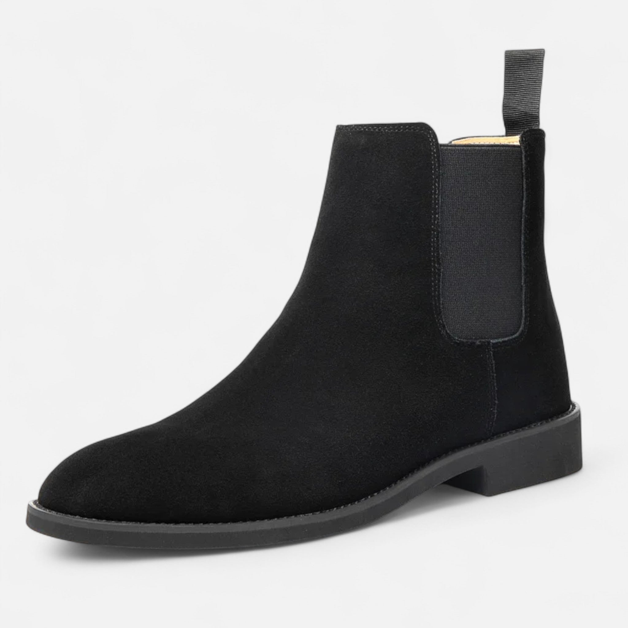 Fawnbury | Men’s Suede High-Top Chelsea Boots